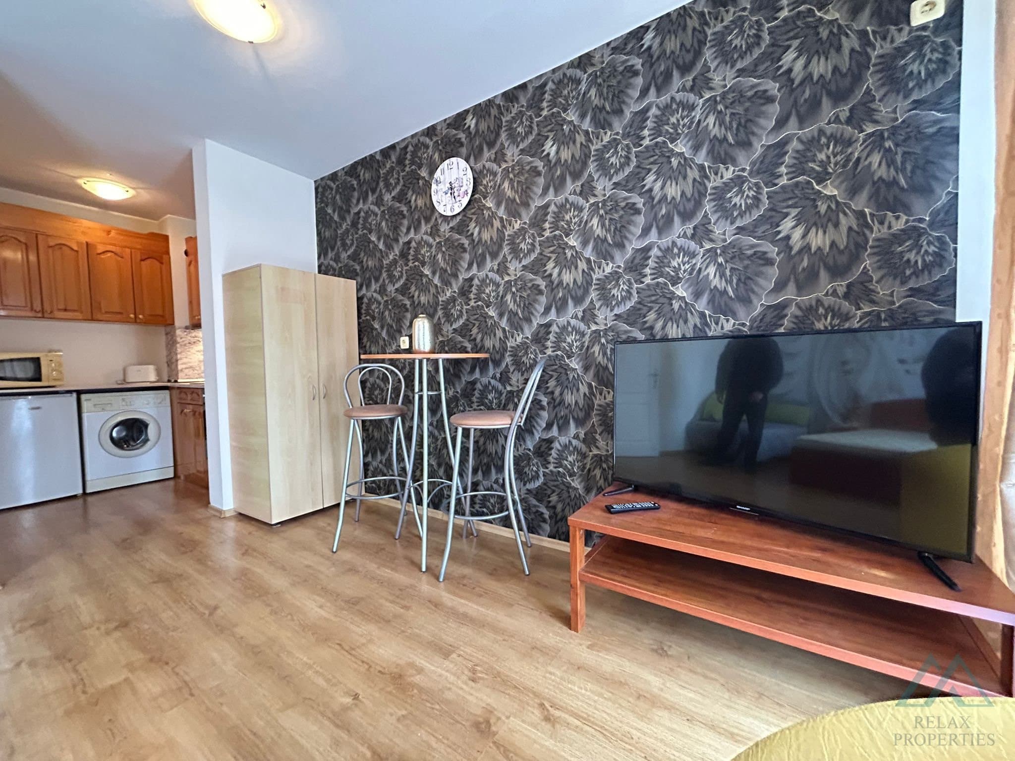 Prostorné studio 50 m², komplex Flores Park, jen 300 m od pláže, Slunečné pobřeží - foto 12