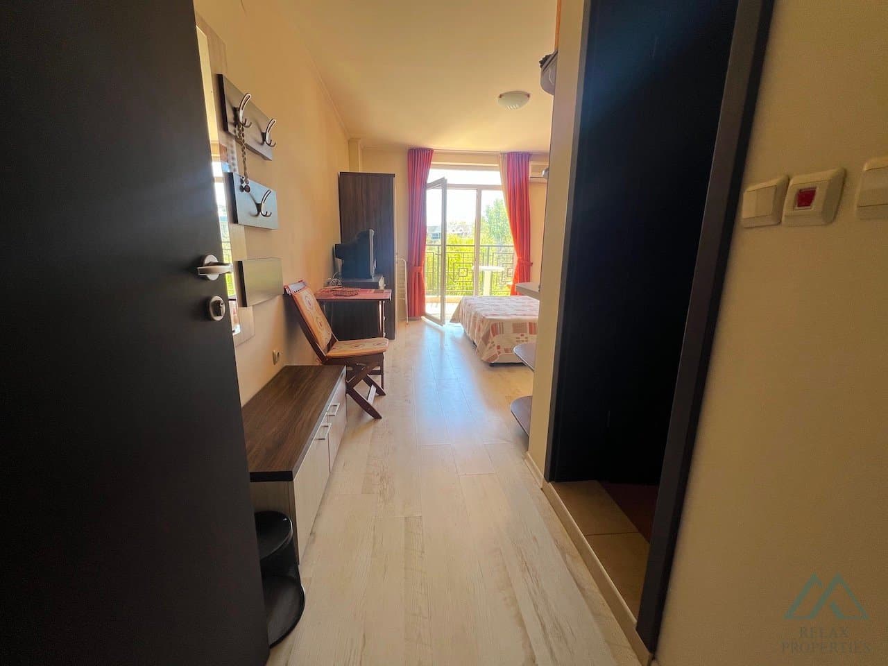 Skvělá cena! Apartmán v komplexu Aphrodite 2, 400 m od pláže, Slunečné pobřeží - foto 12