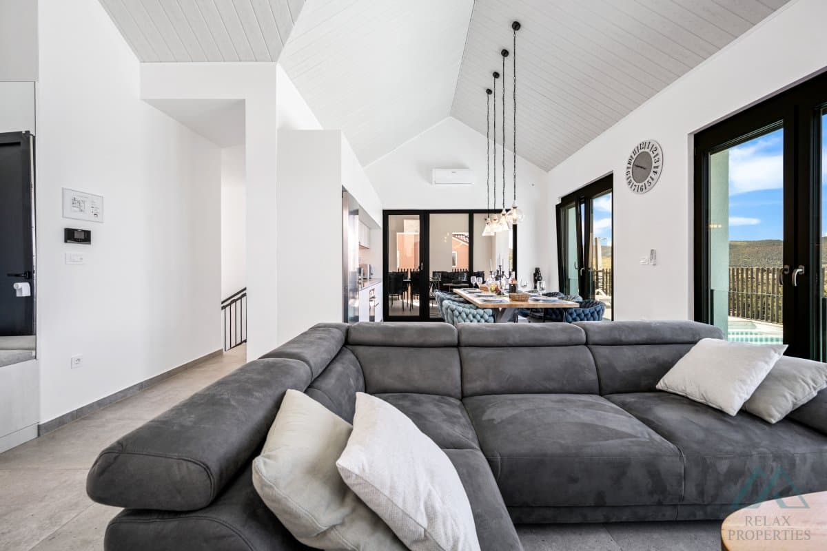 Luxusní moderní vila s bazénem a výhledem na moře - Primošten, Chorvatsko - foto 6