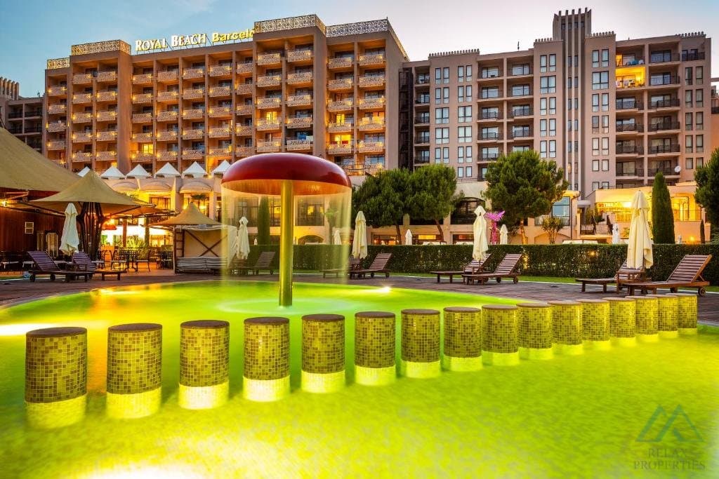 Luxusní apartmán 3+kk, terasou a bočním výhledem na moře, Barcelo Royal Beach, Slunečné pobřeží - foto 20