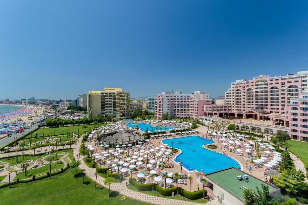 Apartmán s výhledem na moře přímo u pláže v komplexu Majestic, Slunečné pobřeží, Bulharsko - foto 19