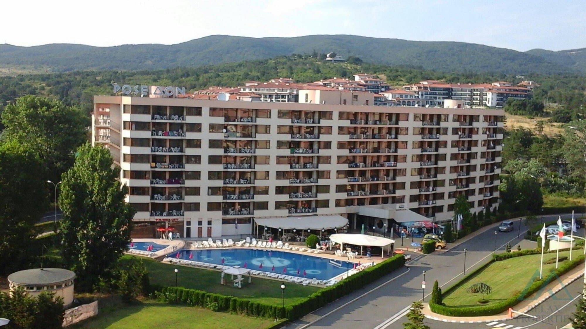 apartmán 2+kk s výhledem na bazén, 200 m od pláže - Poseidon, Slunečné pobřeží - foto 18