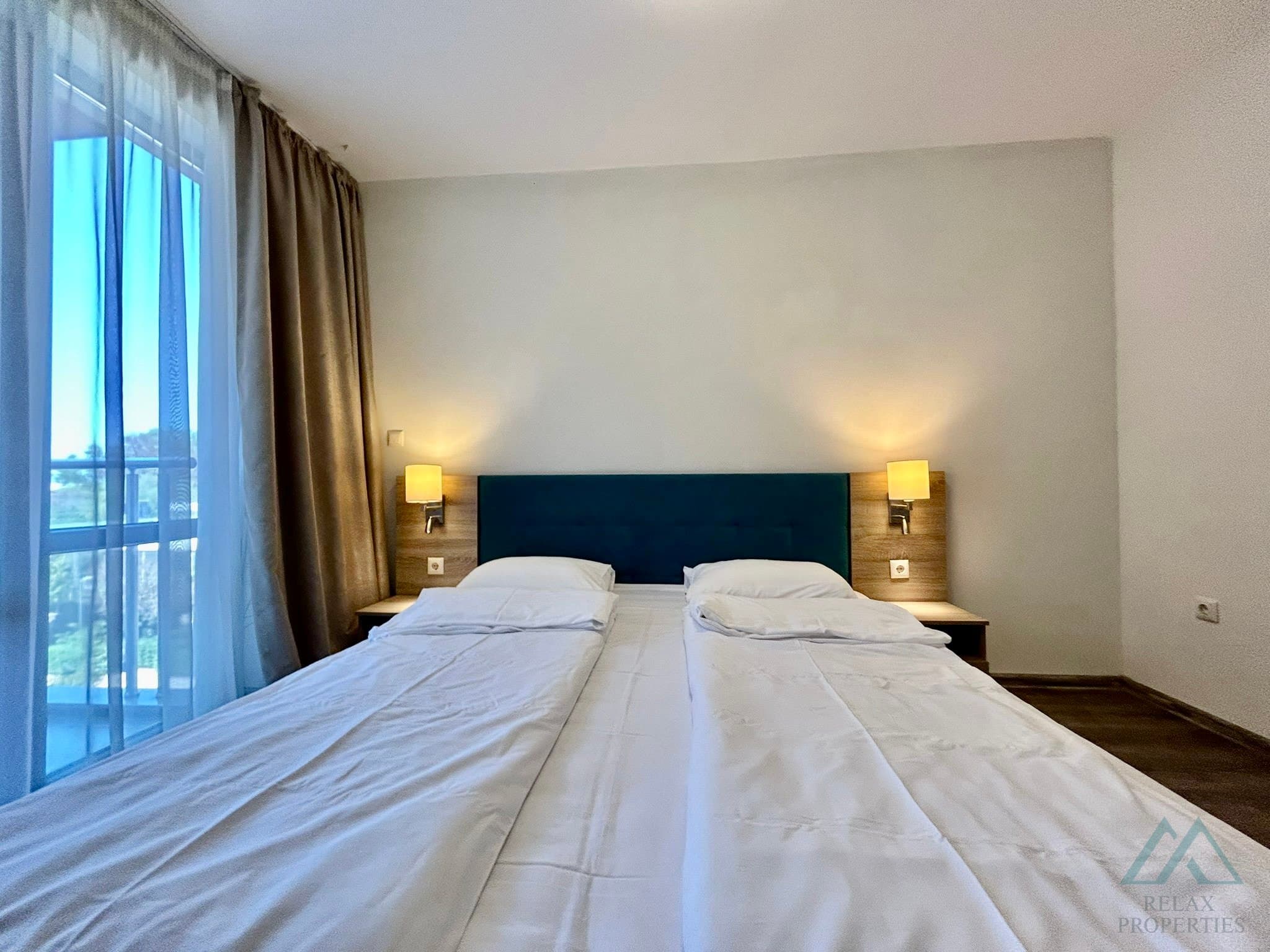 Skvělá cena! Apartmán s výhledem na bazén v Tarsis Club & SPA, Slunečné pobřeží - foto 6