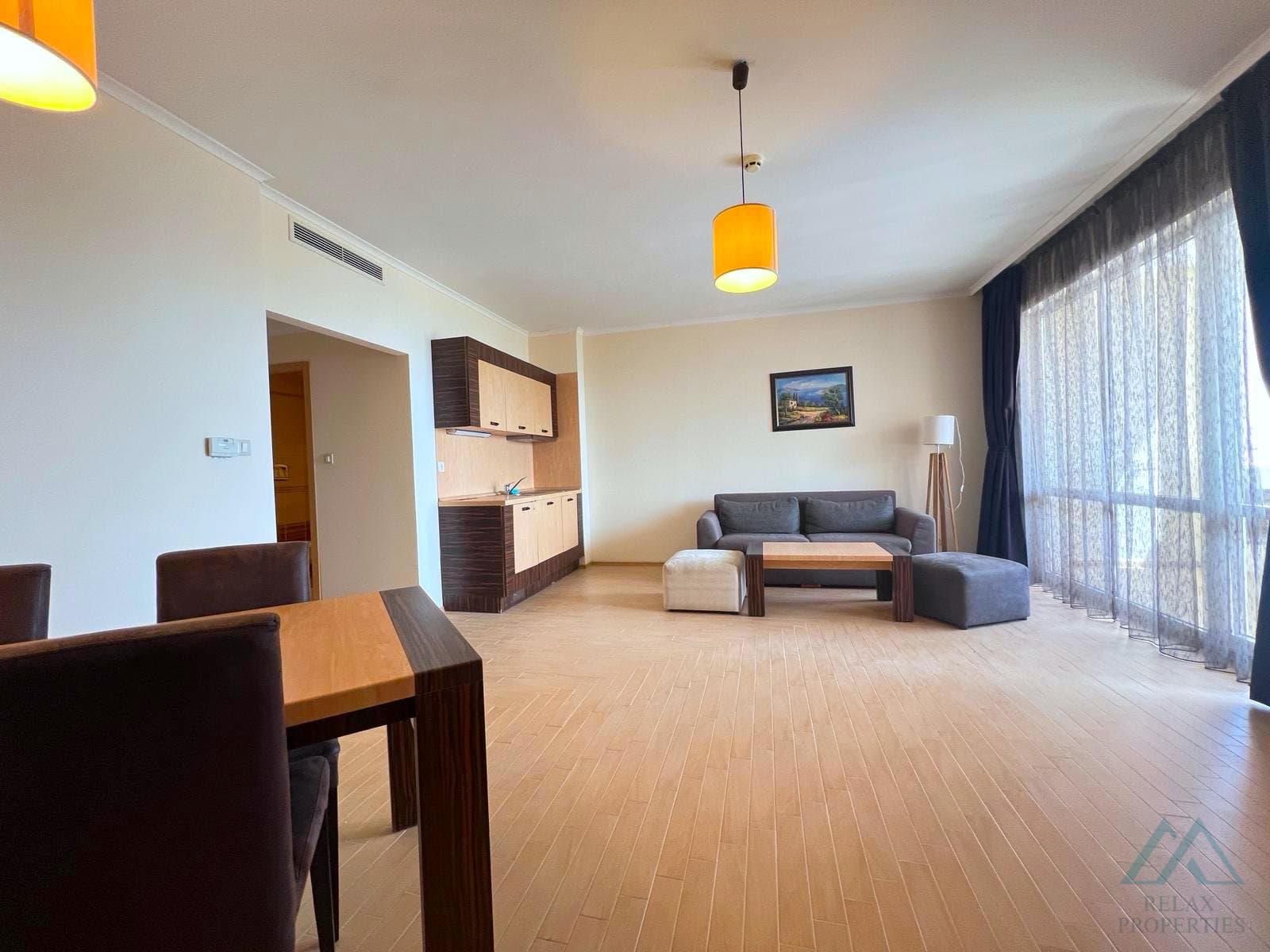 2+kk apartmán s výhledem na moře, přímo v první linii u moře, 4* DIT Majestic Beach Resort, Slunečné pobřeží - foto 9