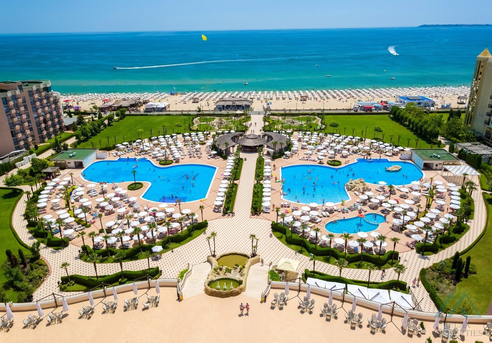 2+kk apartmán v první linii, 4* Majestic Beach Resort, Slunečné pobřeží - 2