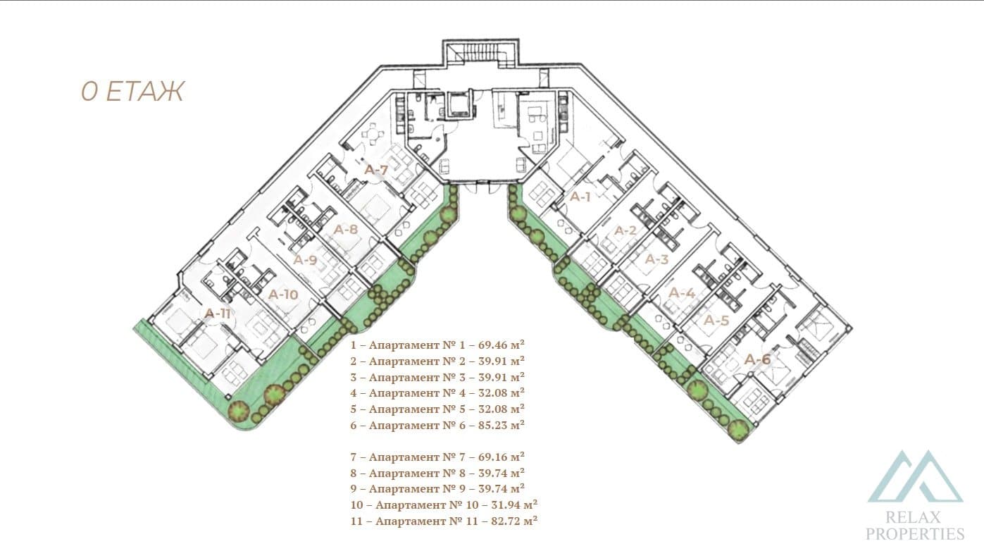 Nové apartmány přímo od developera v prestižním rezidenčním komplexu Holiday Resort, Sveti Vlas, Bulharsko - foto 18