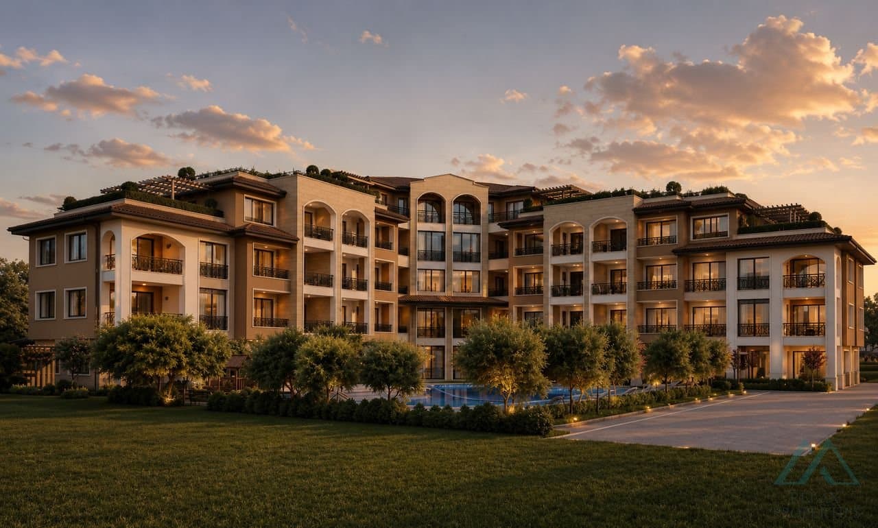 Nové apartmány přímo od developera v prestižním rezidenčním komplexu Holiday Resort, Sveti Vlas, Bulharsko - foto 20
