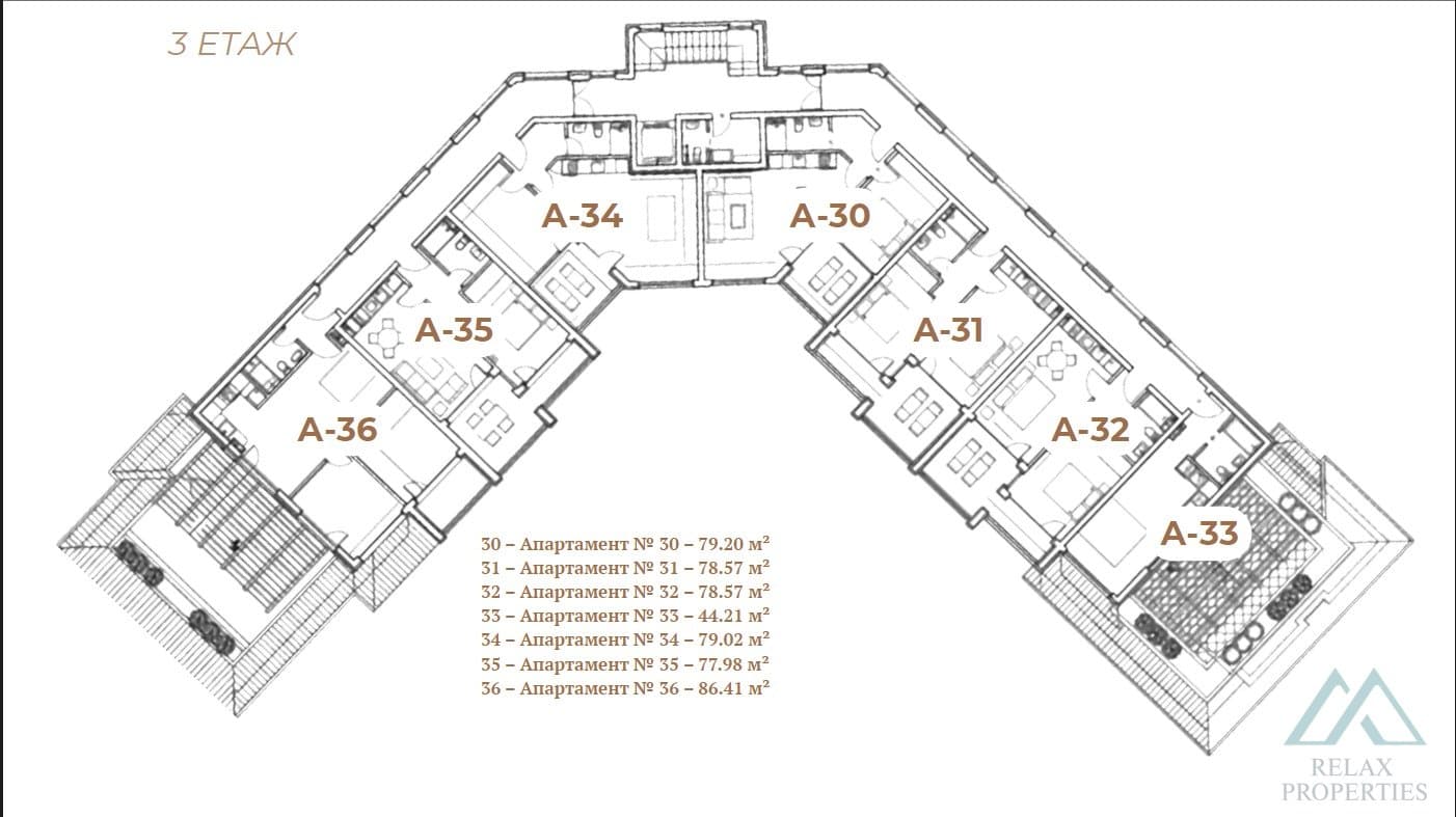 Nové apartmány přímo od developera v prestižním rezidenčním komplexu Holiday Resort, Sveti Vlas, Bulharsko - foto 19