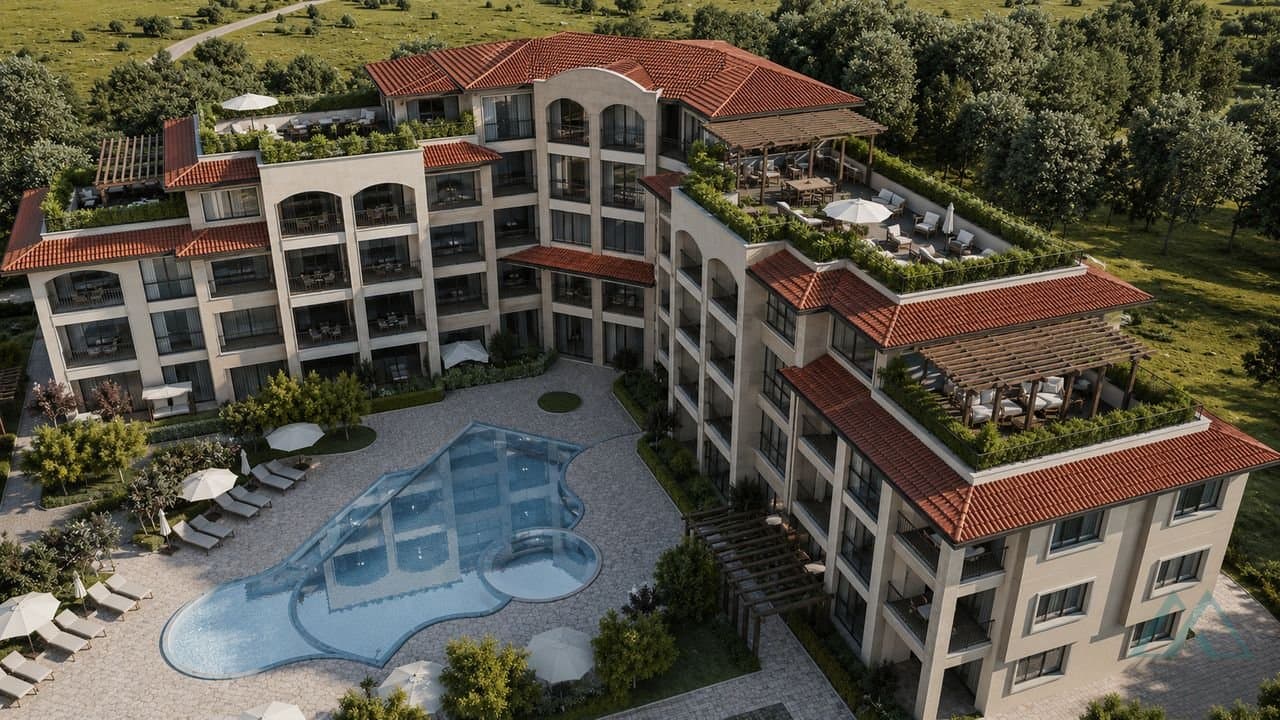 Nové apartmány přímo od developera v prestižním rezidenčním komplexu Holiday Resort, Sveti Vlas, Bulharsko - foto 24
