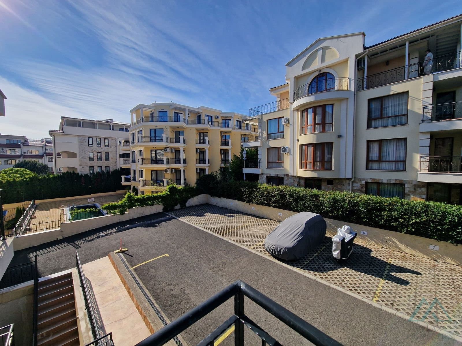 Krásný studiový apartmán v první linii u moře, luxusní komplex Royal Bay, Sveti Vlas, Bulharsko - foto 13