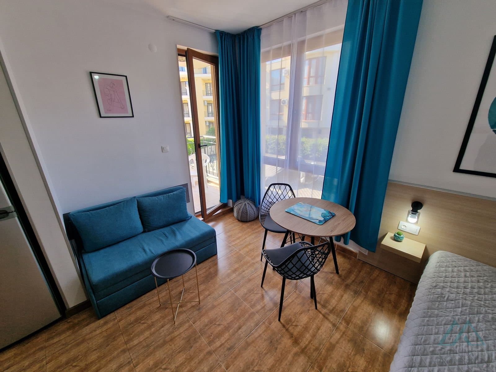 Krásný studiový apartmán v první linii u moře, luxusní komplex Royal Bay, Sveti Vlas, Bulharsko - foto 17