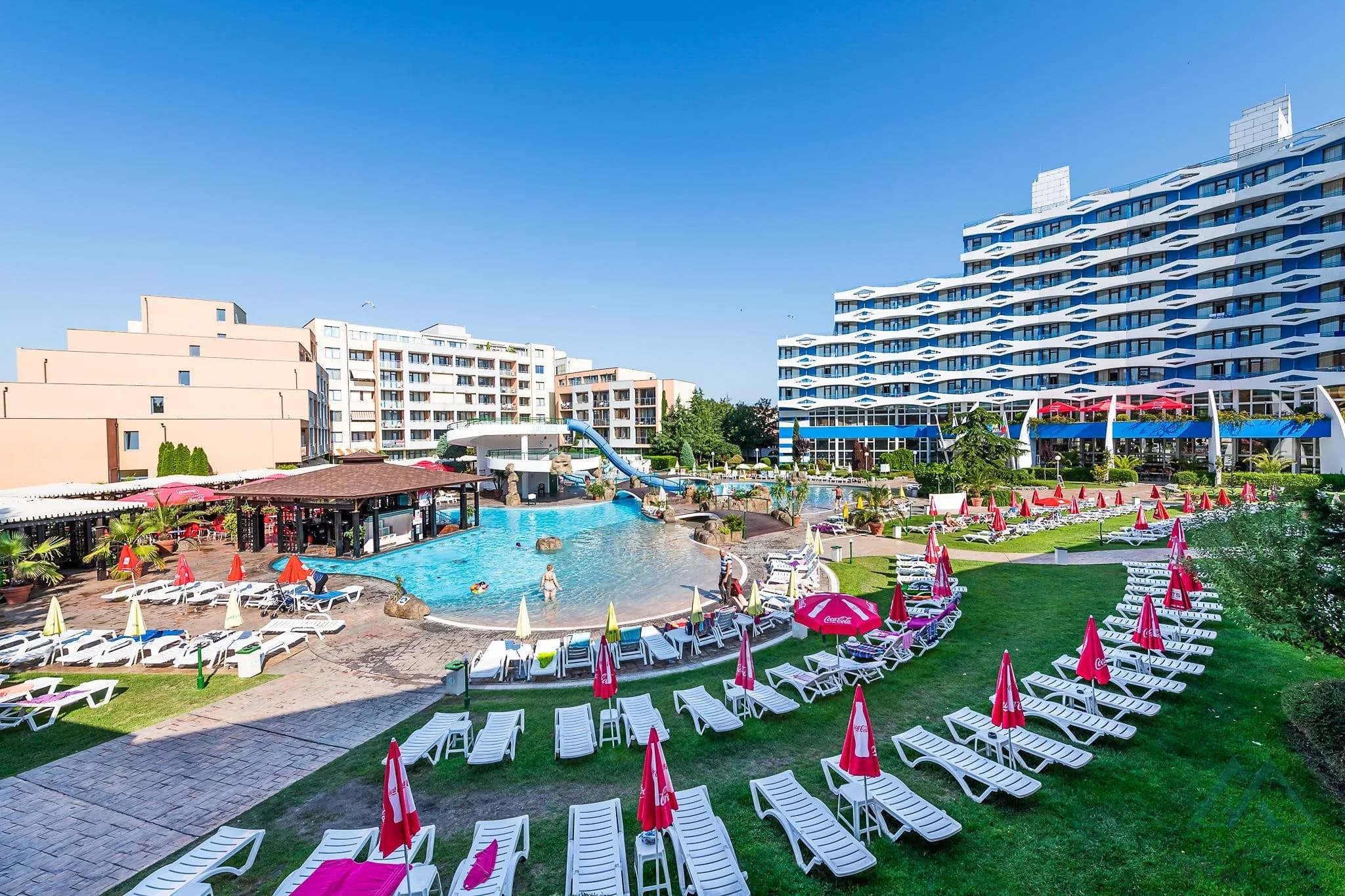 apartmán 2+kk v Trakia Plaza, první linie, Slunečné pobřeží - 4