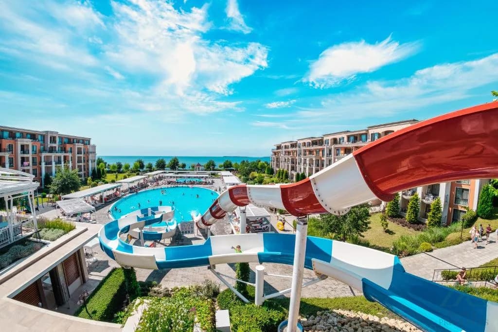 První řádek! Apartmán v Premier Fort beach, Sveti Vlas - 1