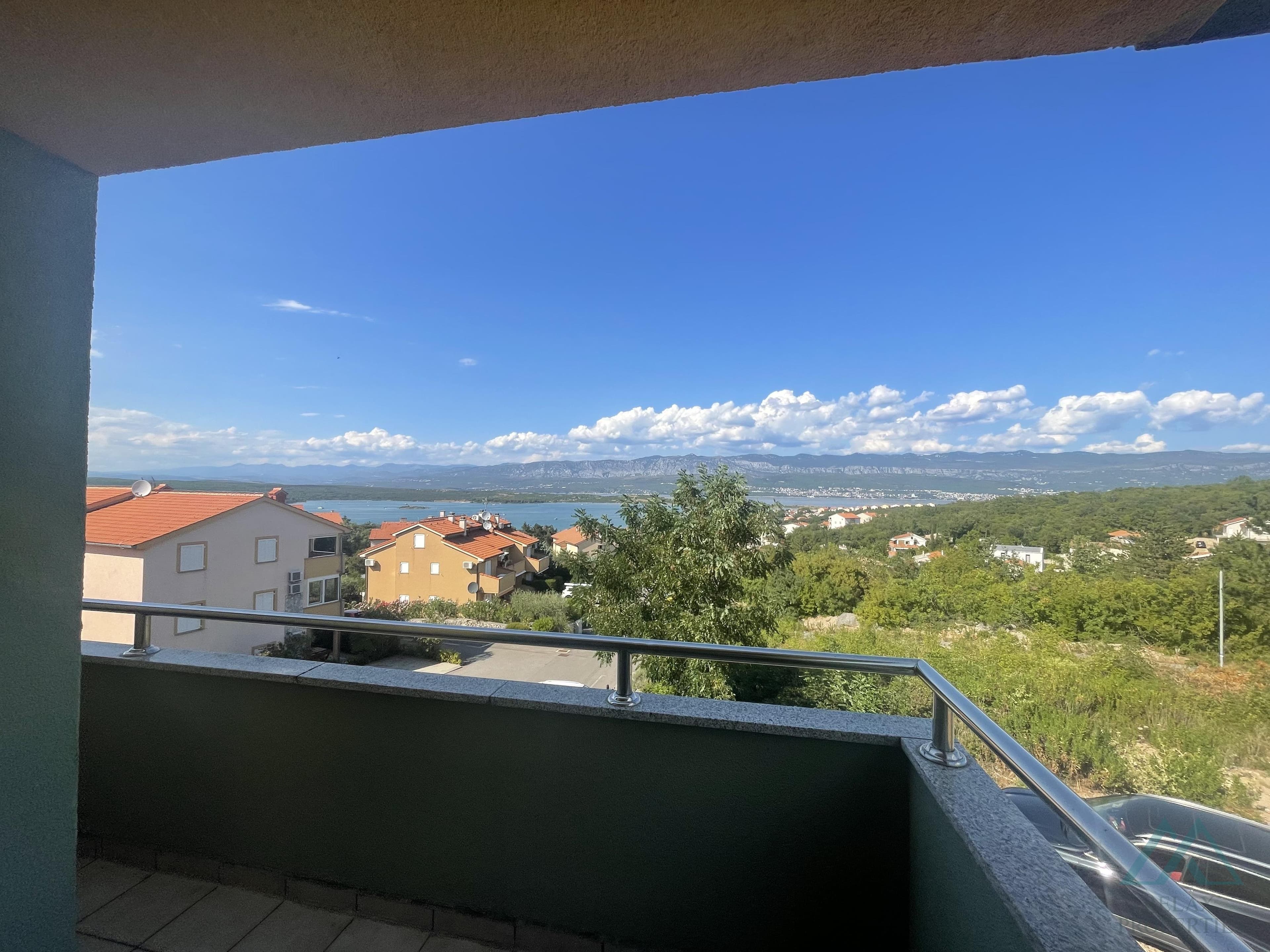 Apartmán s výhledem na moře v blízkosti pláže, ostrov Krk - Soline - 1