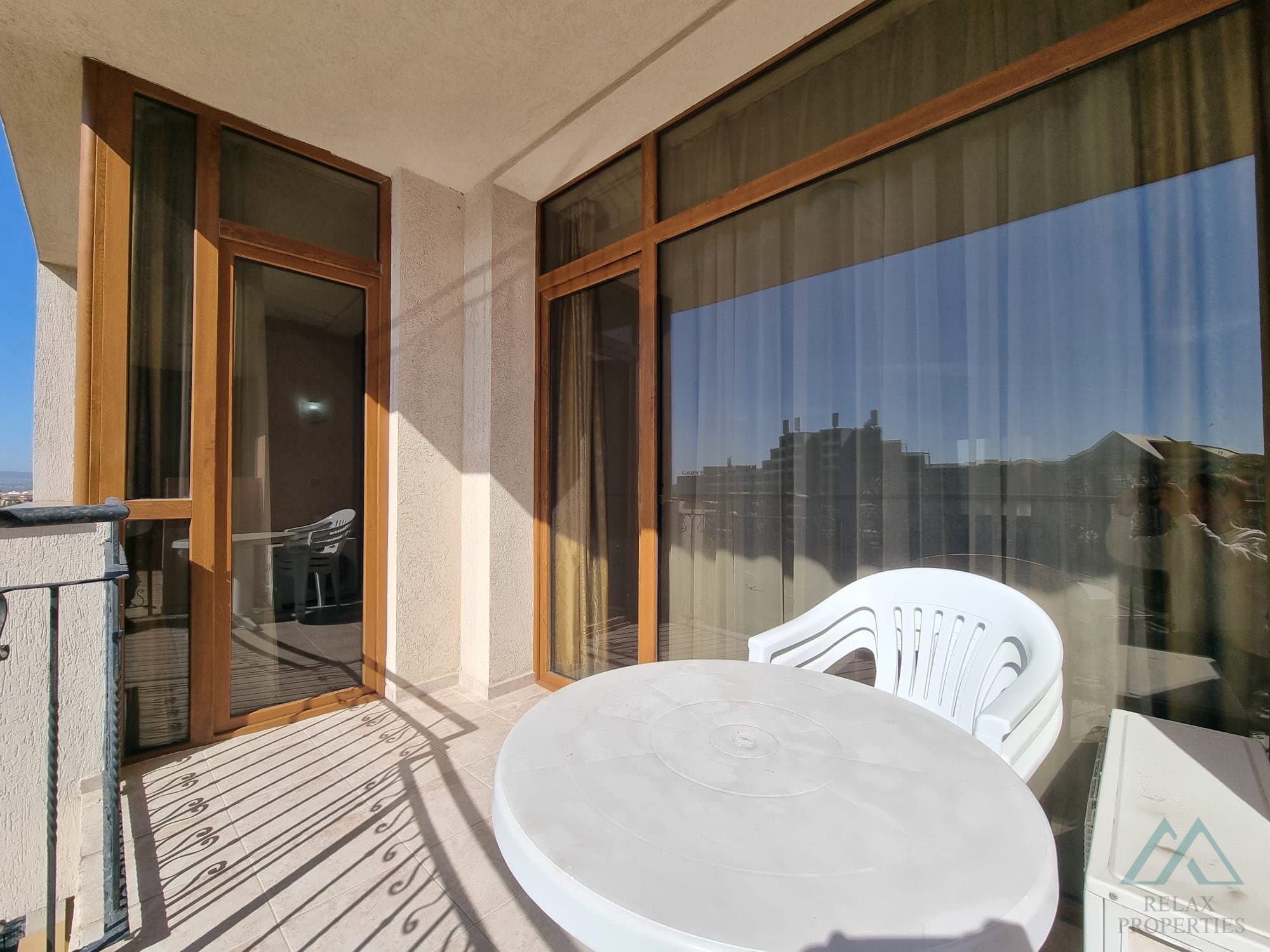 apartmán 2+kk s výhledem na bazén, 200 m od pláže - Poseidon, Slunečné pobřeží - 2