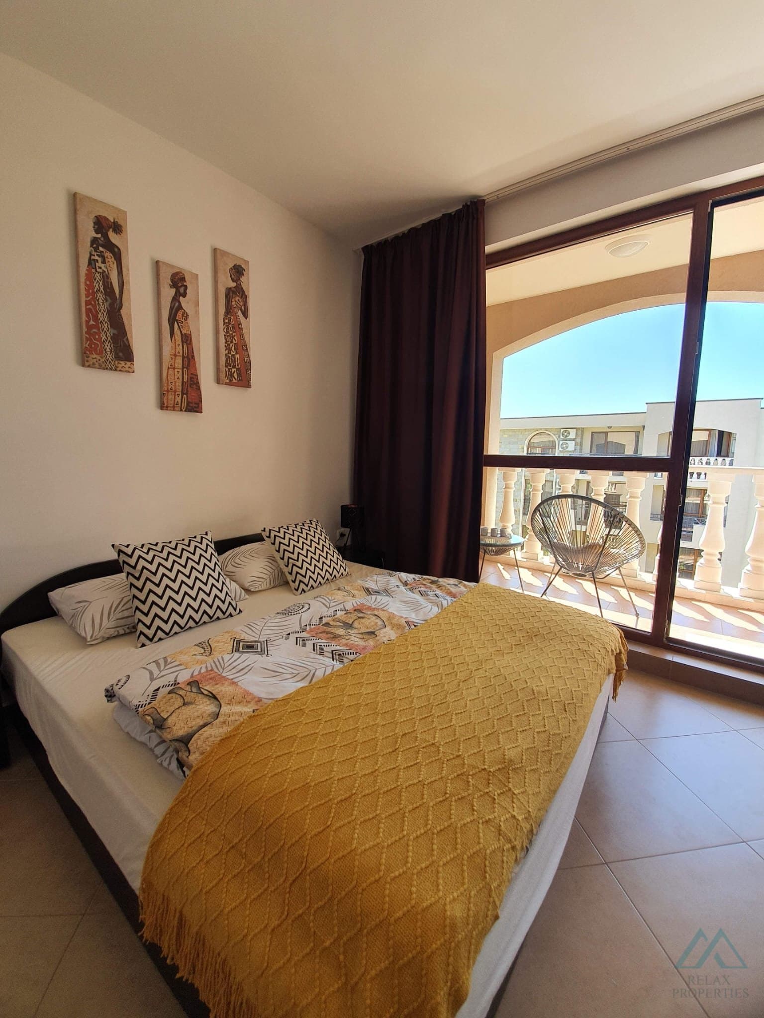 Apartmán v rodinném komplexu Cascadas Family Resort, 500 m od moře, Slunečné pobřeží - 4