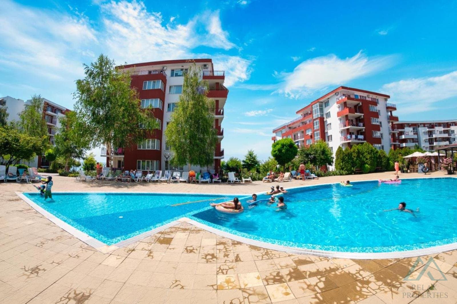 2+kk apartmán s nádherným výhledem na moře v komplexu Marina View Fort, 50 m od moře, Sveti Vlas, Bulharsko - 2