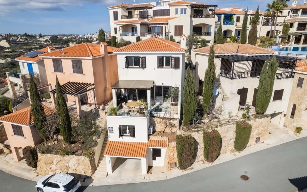 Vila se 3 ložnicemi – panoramatický výhled na moře a hory, Pafos, Kypr - 2