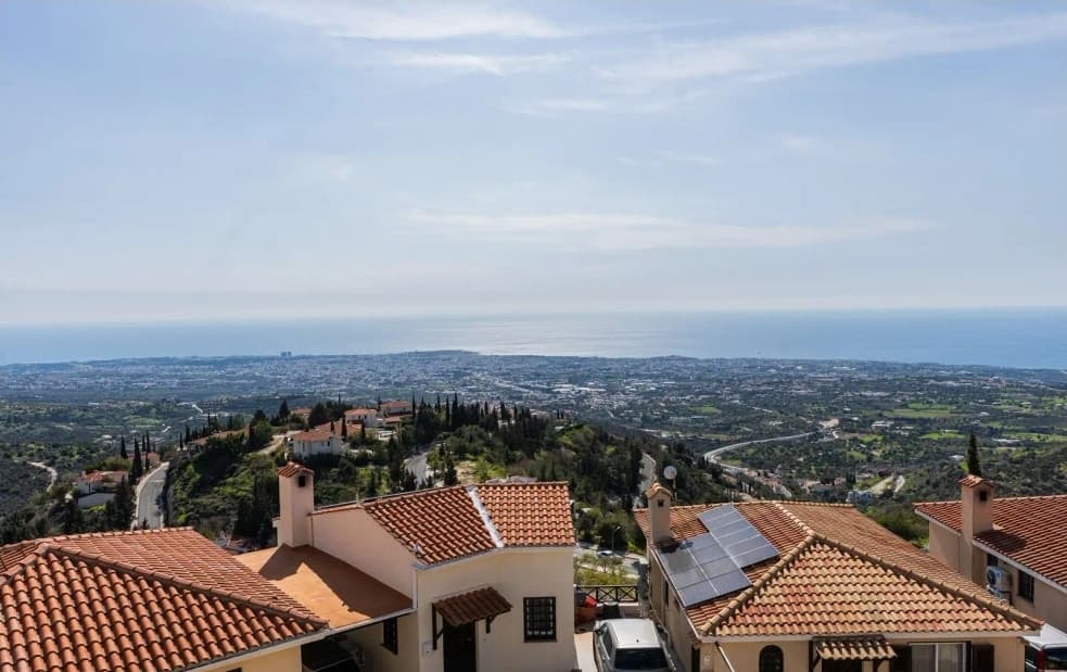 Vila se 3 ložnicemi – panoramatický výhled na moře a hory, Pafos, Kypr - 5